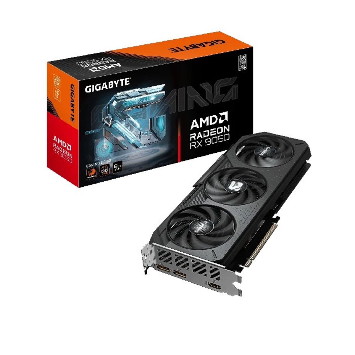 GIGABYTE - Tarjeta de Video Gigabyte Radeon RX 9050 Gaming OC 8GB GDDR6