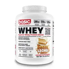 BASIC SUPPLEMENTS - BASIC PROTEINA WHEY 5 LB TRES LECHES