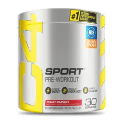 CELLUCOR - PRE ENTRENO C4 SPORT 210 G FRUIT PUNCH
