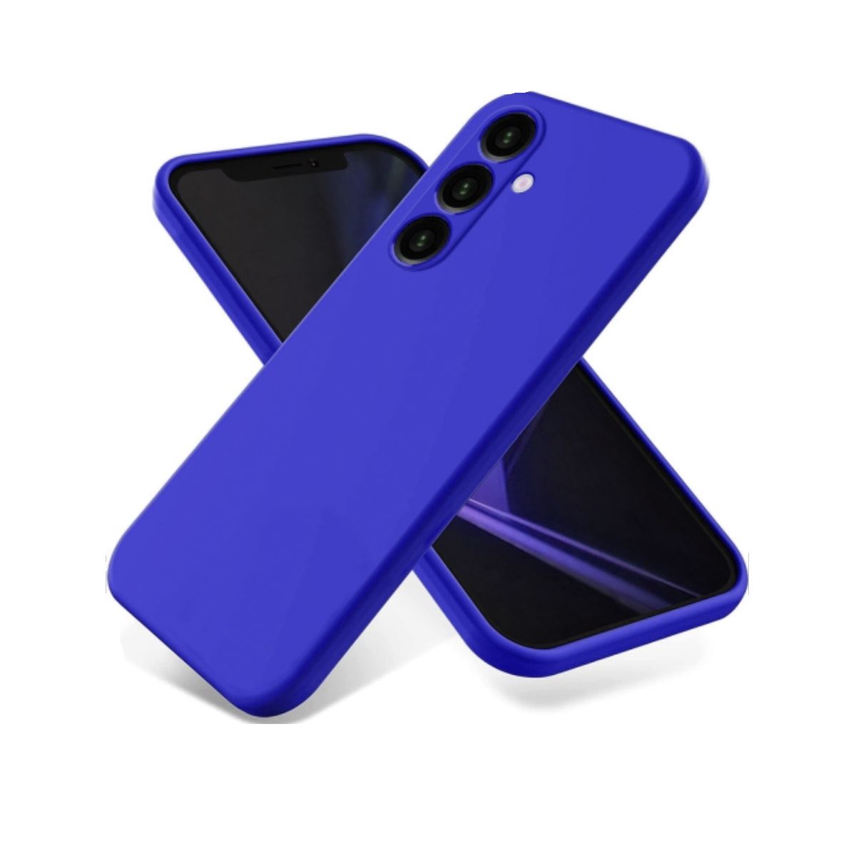 GENERICO - Carcasa Antigolpes Compatible Con Samsung S26 Fe Azul Rey