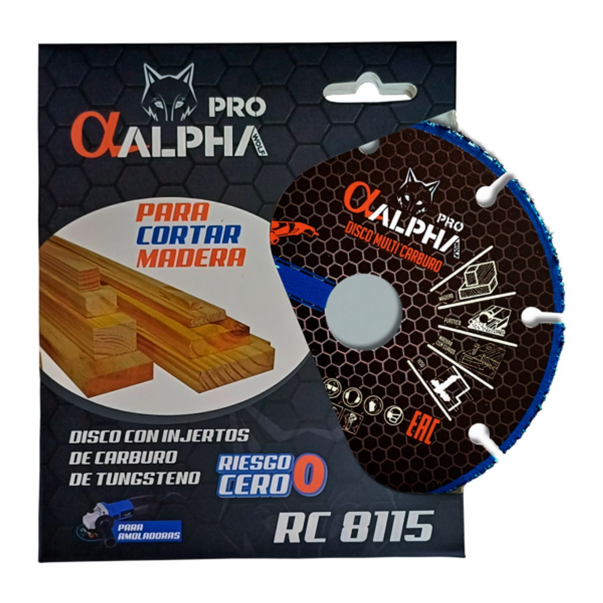 ALPHA - Disco Corte Madera Alpha Rc 8115
