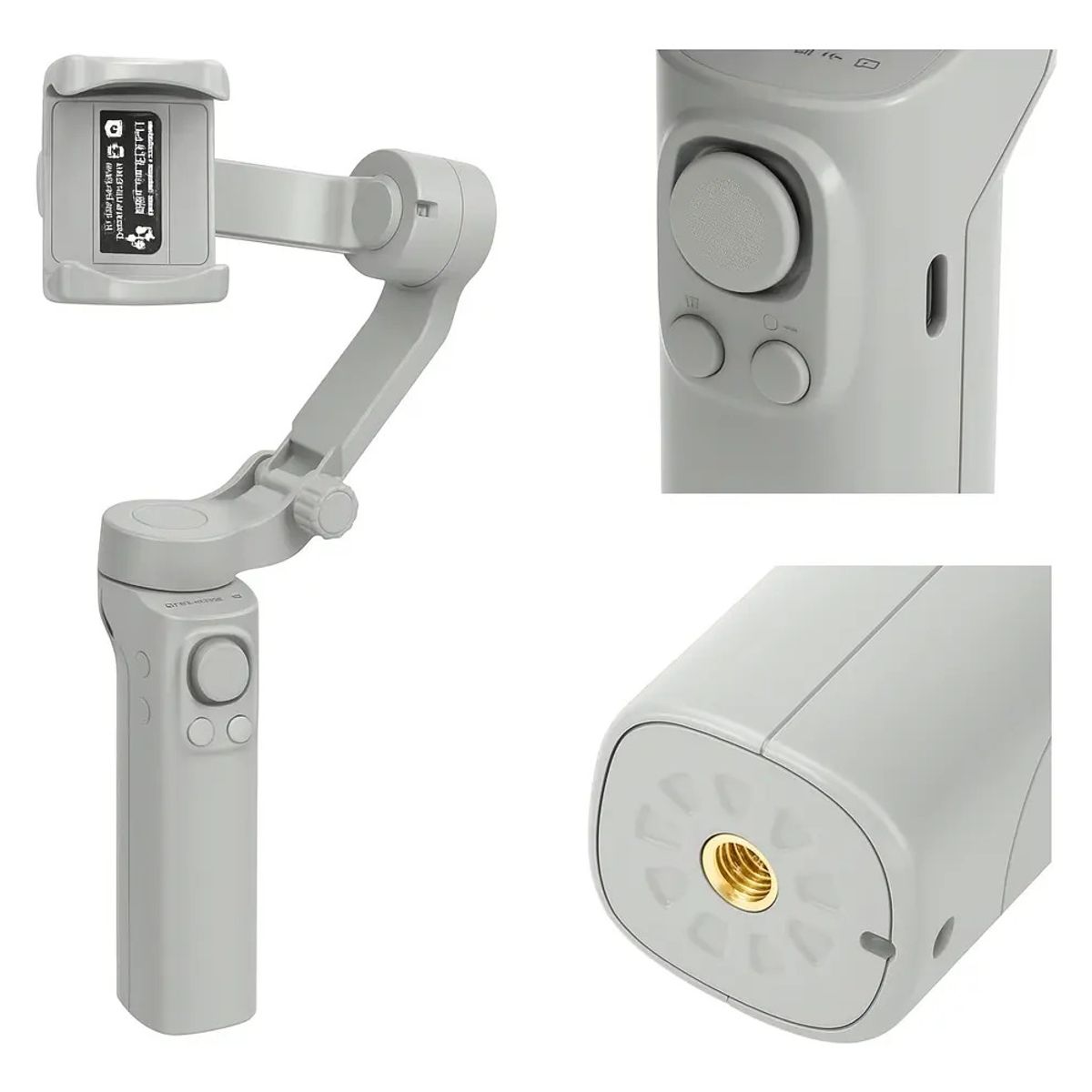 IRM - Estabilizador Gimbal F5 3 Ejes Plegable para Celular Seguimiento Facial Zoom y Time Lapse Vlog