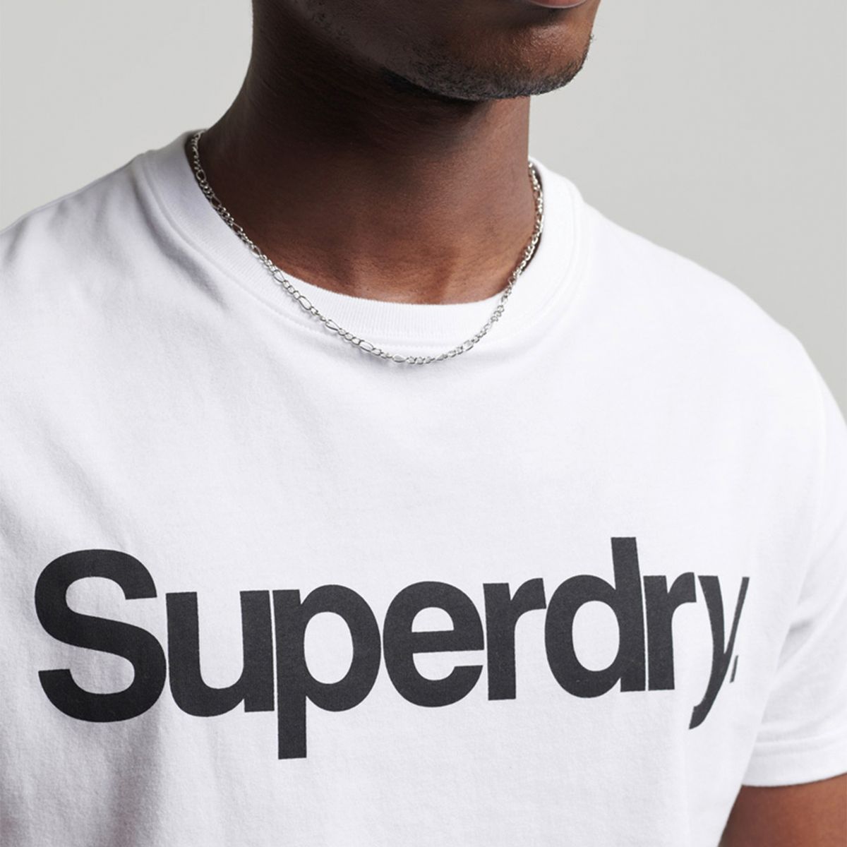 SUPERDRY - Polera Con Logotipo Core Hombre Superdry