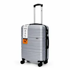 NORTH PAK - Maleta Rígida Ultraliviana 24 Pulgadas 59Lts Plata