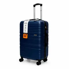 NORTH PAK - Maleta Rígida Ultraliviana 24 Pulgadas 59Lts Azul