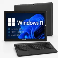 BLACKVIEW - Tablet CWHT N102A Windows 11 256GB SSD 8GB RAM Teclado