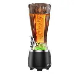 IRM - Dispensadora de Cerveza 2.5 Litros Parlante Bluetooth Luces LED y Llave Dosificadora