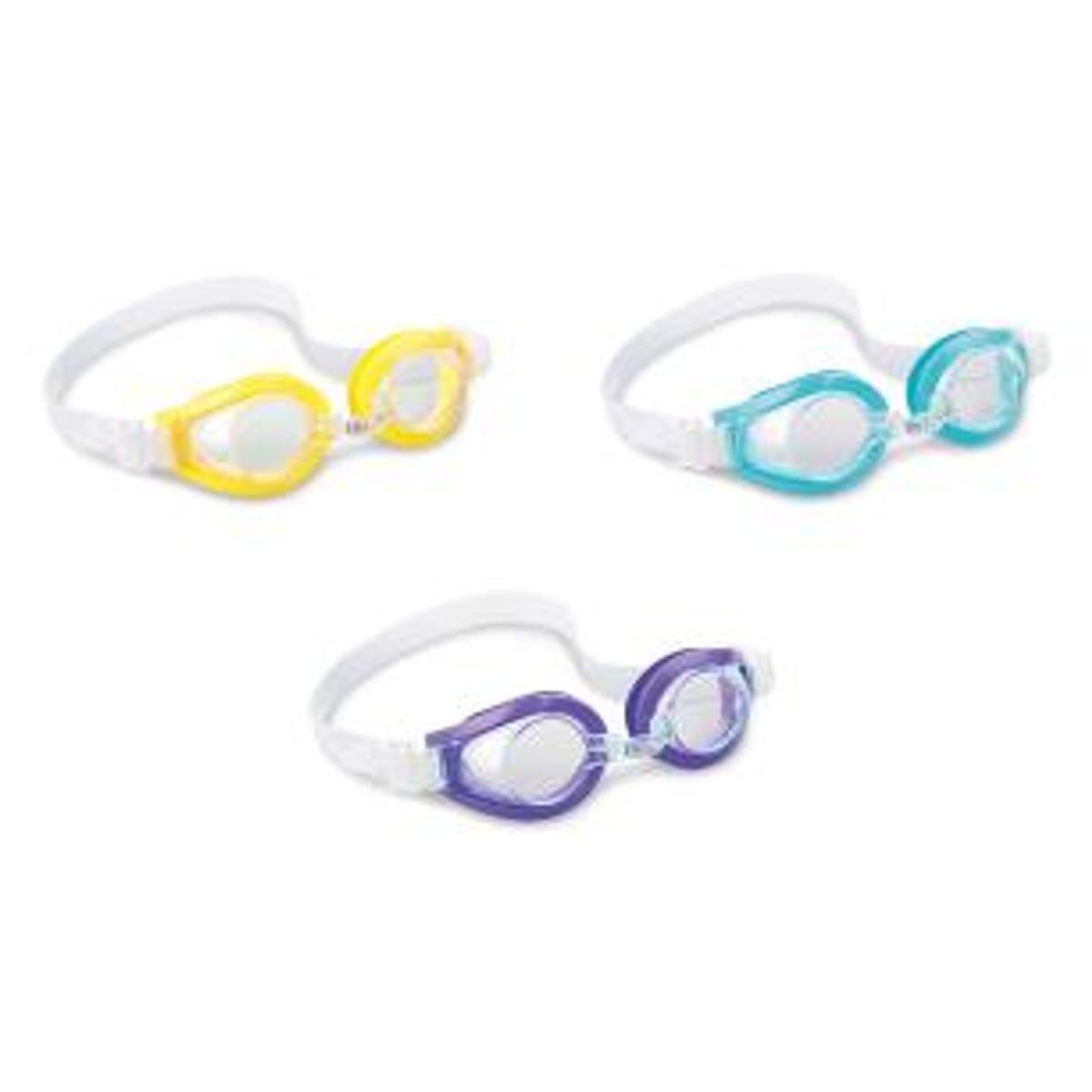 INTEX - Intex Gafas Natación Niños 3-8 Años Policarbonato
