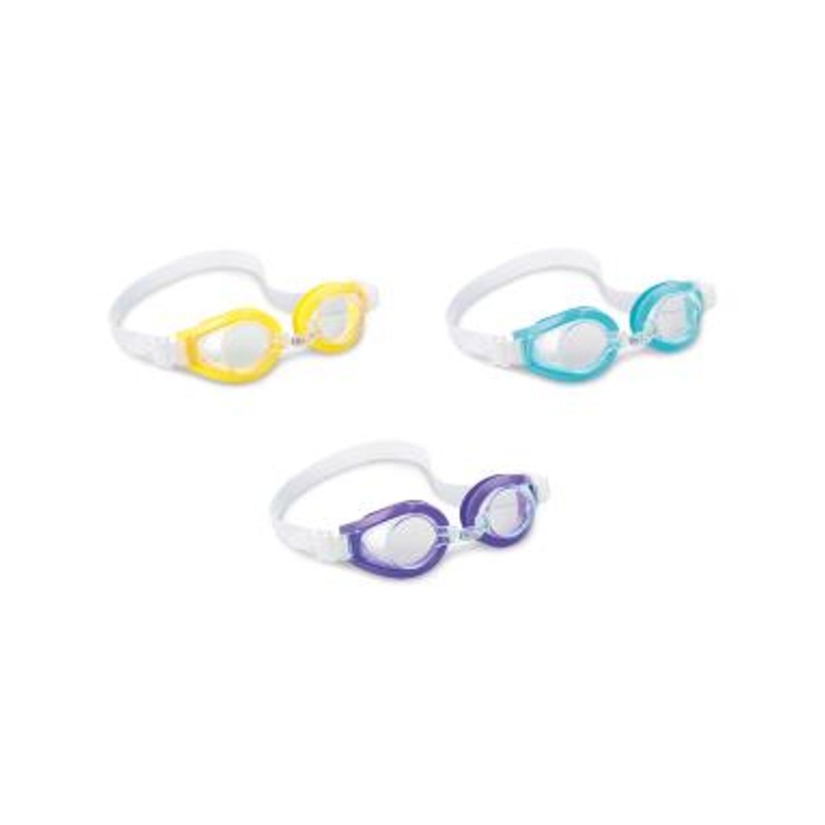 INTEX - Intex Gafas Natación Niños 3-8 Años Policarbonato
