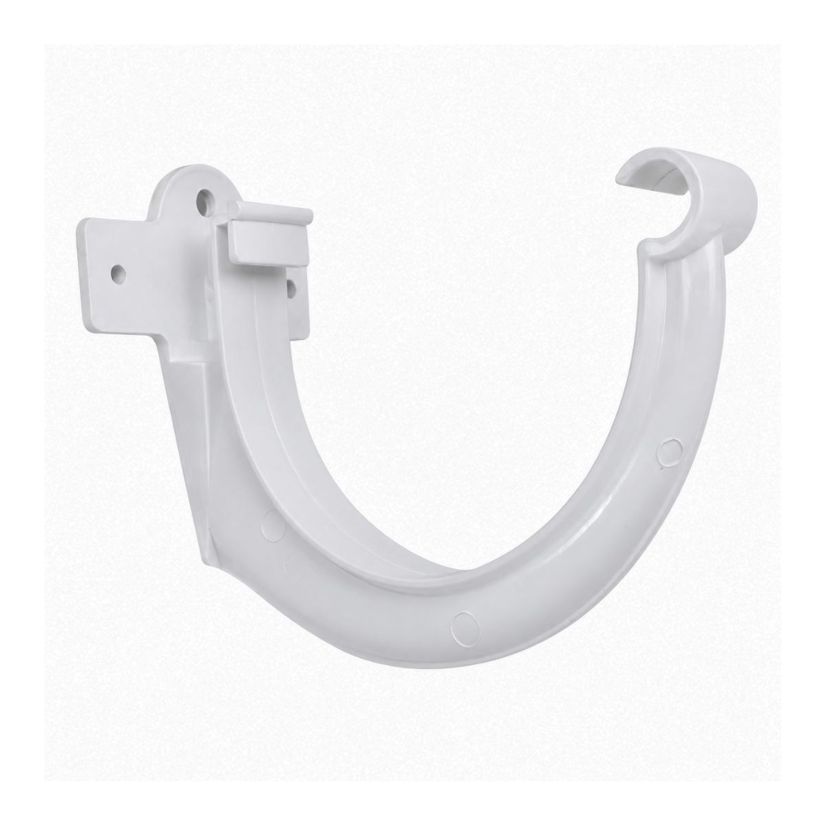 MOHICAN - Soporte Pvc 110mm Para Canaleta Aguas Lluvia Blanco Mohican