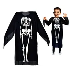GENERICO - Disfraz De Esqueleto Halloween Para Niños Diseño Ligero.