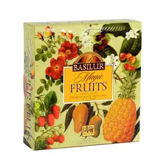 BASILUR - Te Negro Frutal Assorted Magic Fruits 40 Bolsas