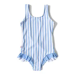 HUSH PUPPIES - Traje De Baño Niña Cami Azul claro