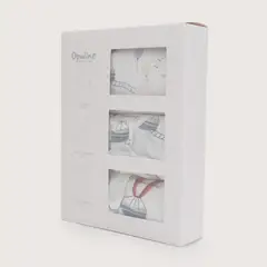 OPALINE - Pack dormir: swaddle, saco dormir, saco dormir patitas TOG 1.0