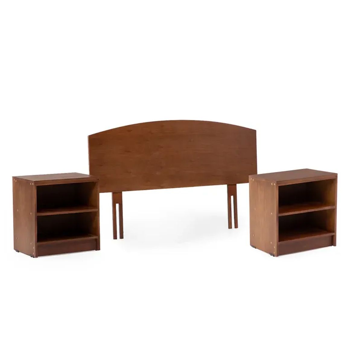 Respaldo 2 Plazas Atlas + 2 Veladores, marca LATAM HOME - Foto 2