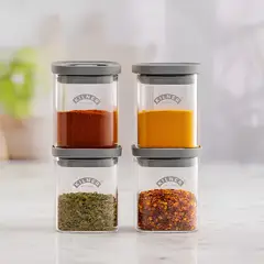 KILNER - Set 4 Frascos Fresh Storage 160ml