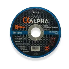 ALPHA PRO - Disco corte 4.5x1.0mm alpha