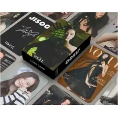 GENERICO - Set 55 Photocards Lomo Card Jisoo Vogue Black Pink