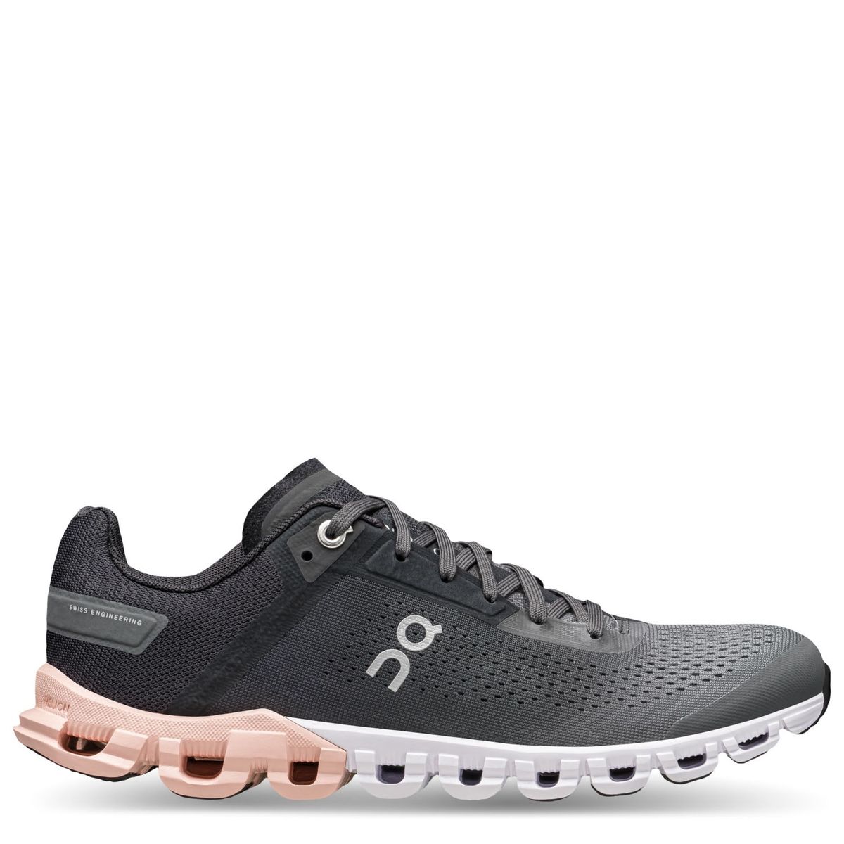 ON - Cloudflow Black Rose Zapatilla Running Mujer Negro On