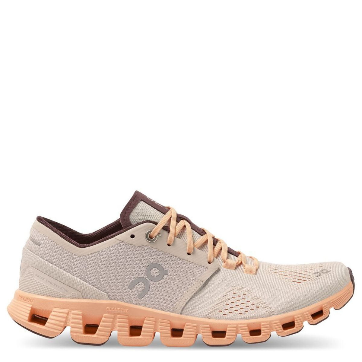 ON - Cloud x 2 Zapatilla Running Mujer Beige ON