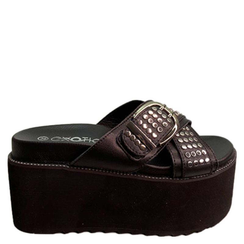 EXOTICA - Sandalia Mujer Coty Negro