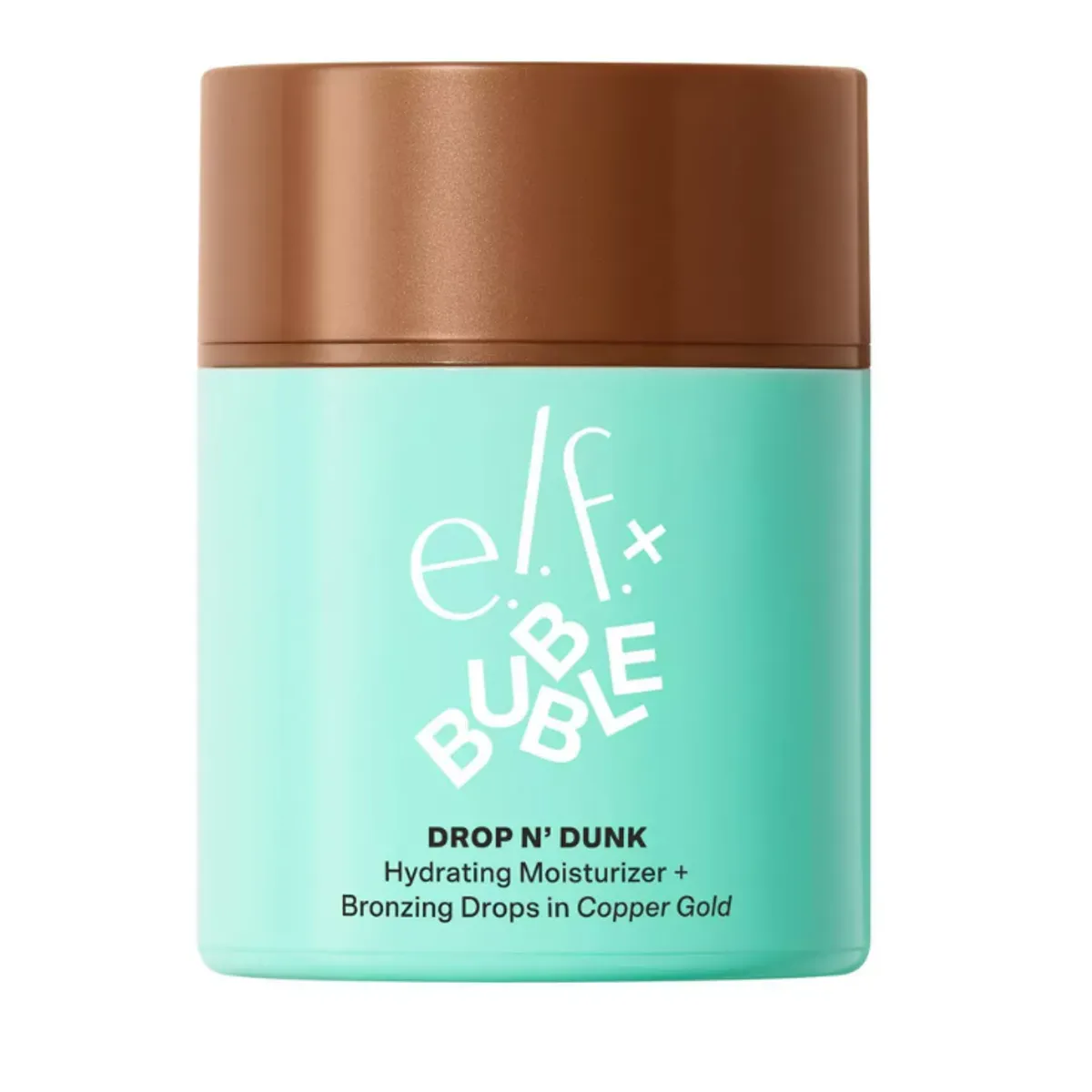 ELF COSMETICS - e.l.f. x Bubble Skincare Drop N' Dunk Hidratante + Gotas Bronceadoras 2 en 1