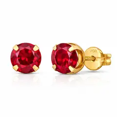 MASSE GIOIELLI - Aros Masse Passione Rubí Oro 18K