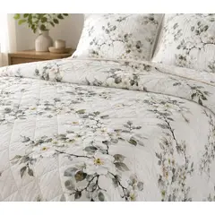 GENERICO - Quilt de Verano King plazas con Diseño 09351-071