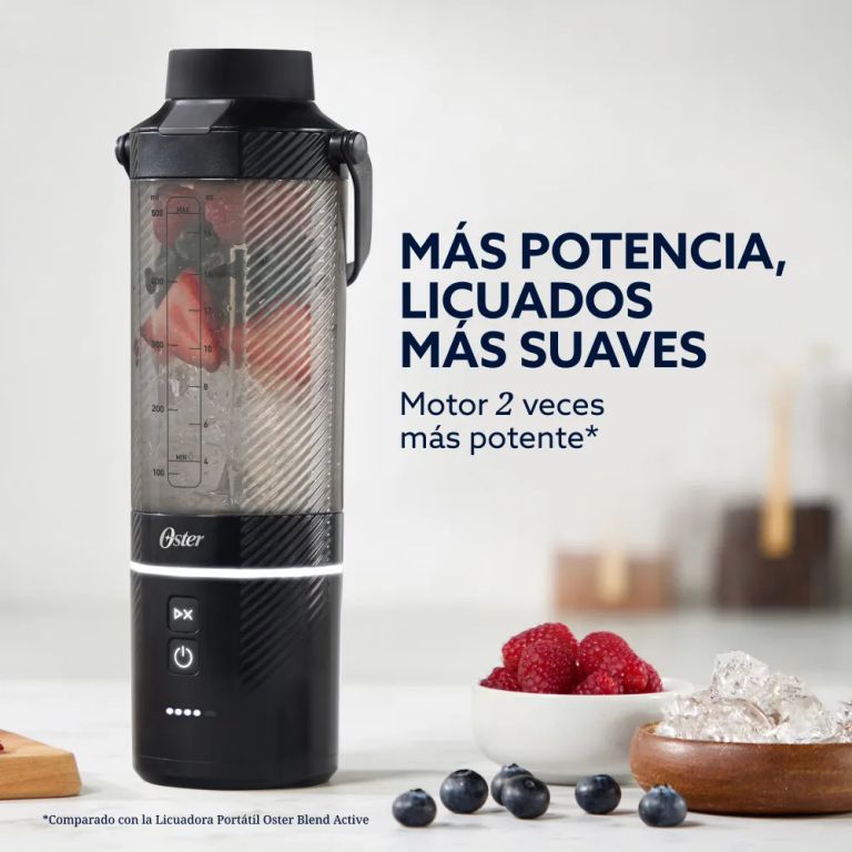 Licuadora Portátil Juguera USB GoMAX 590 ml Negra