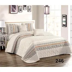 GENERICO - Quilt de Verano King plazas con Diseño 246