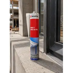 WURTH - Sellador De Poliuretano Negro 300 Ml. K+d