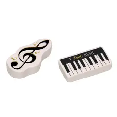 DIE SPIEGELBURG - Goma de borrar con diseno musical - All about music