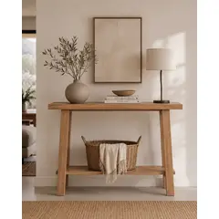 GENERICO - Arrimo madera color roble 120cm