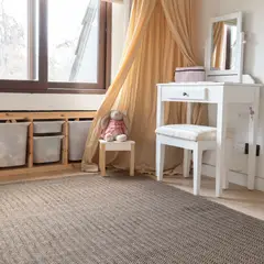 TRIBUS DEL MUNDO - Alfombra Bergen Dormitorio Polipropileno Café 170x240