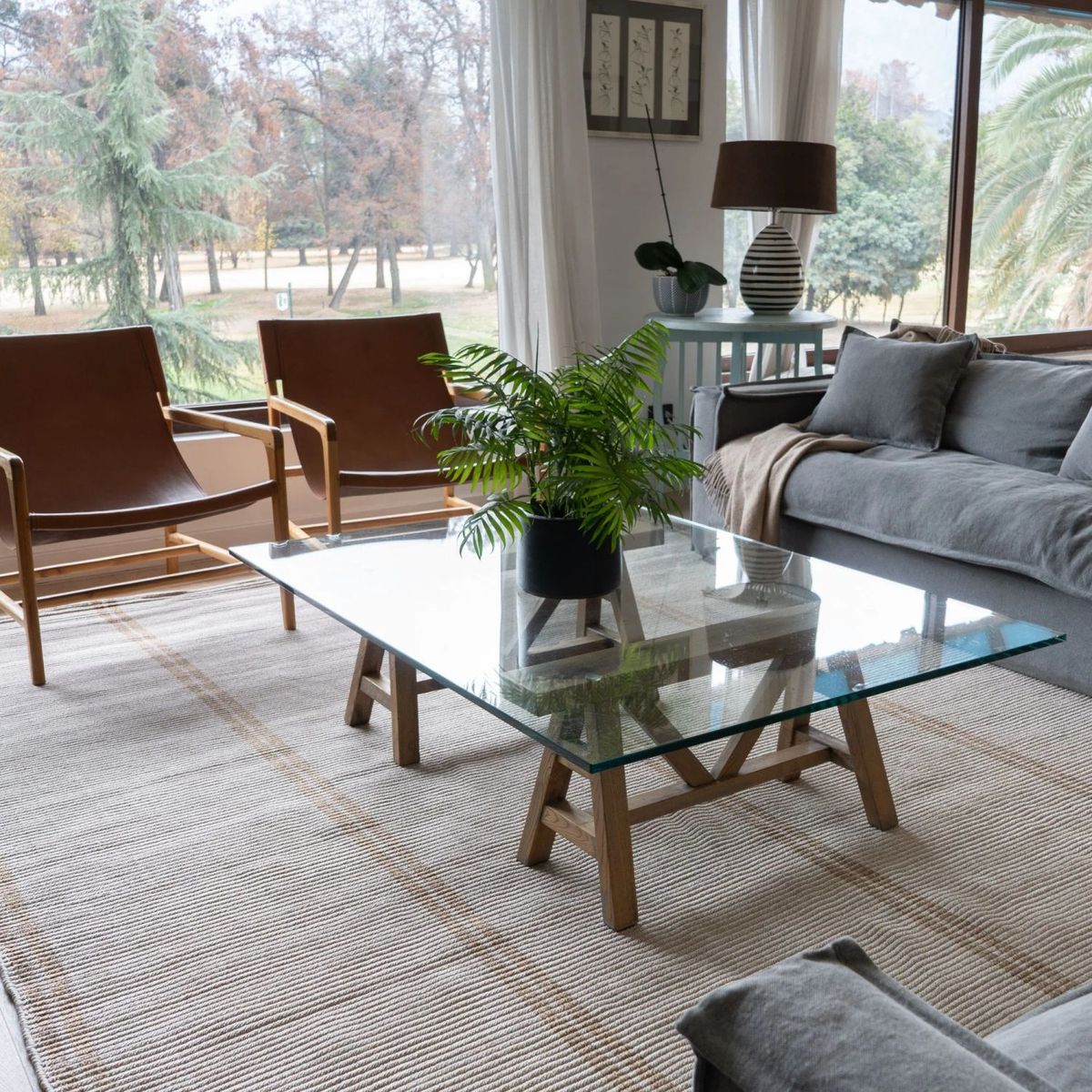 Alfombra Linen Living Polipropileno Beige 200x300, marca TRIBUS DEL MUNDO - Foto Principal