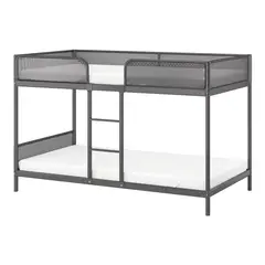 IKEA - TUFFING Estructura de camarote, Gris oscuro, 90x200 cm