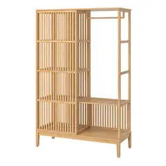 IKEA - NORDKISA clóset abierto 120x186 bambú