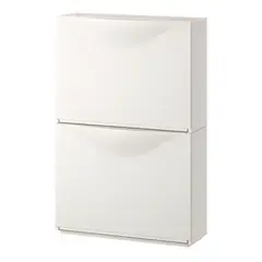 IKEA - TRONES zapatero 52x18x39 blanco 2un