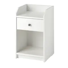 IKEA - HAUGA Velador, blanco, 40x36 cm