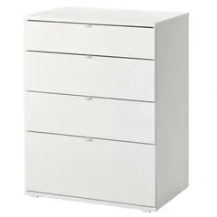 IKEA - VIHALS cómoda 4c 70x47x90 bco/func anclj/desbloq