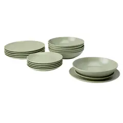 IKEA - FÄRGKLAR vajil 18 mate verde B