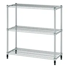 IKEA - Estante OMAR, galvanizado, 92x36x94 cm
