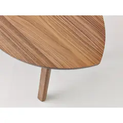 IKEA - Mesas nido STOCKHOLM, set de 2, chapa nogal