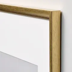 IKEA - SILVERHÖJDEN marco 50x70 dorado