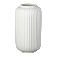 IKEA - STILREN Florero, blanco, 22 cm