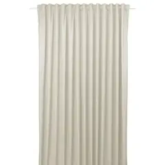 IKEA - BENGTA Cortina black out, 1 pieza, beige/con cinta de fruncir, 210x250 cm