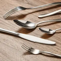IKEA - Set cubiertos MARTORP, 30 piezas, acero inoxidable