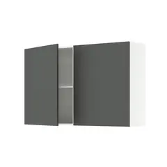 IKEA - KNOXHULT Mueble mural, Gris oscuro, 120x75 cm