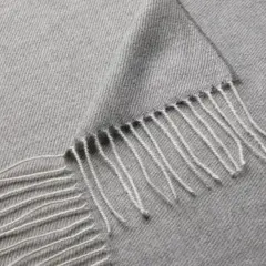 IKEA - Manta HOLMVI, gris, 120x160 cm