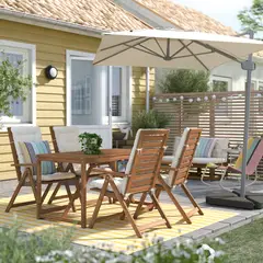 IKEA - Quitasol SVALÖN, beige, 300x200 cm